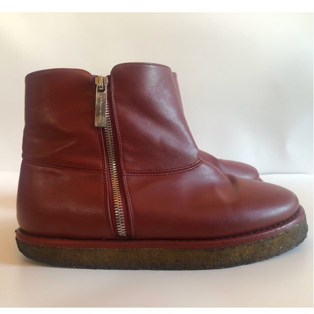 Stella McCartney Brompton Faux Leather Ankle Boots - Picture 4 of 7